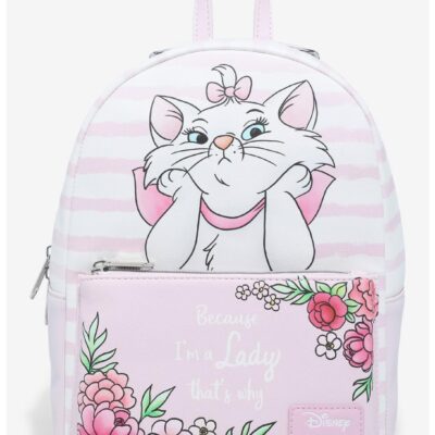 Loungefly Disney The Aristocats Marie Stripe Mini Backpack