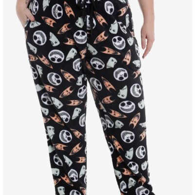 The Nightmare Before Christmas Oogie’s Boys Masks Girls Pajama Pants Plus Size