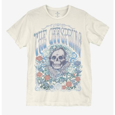 The Offspring Groovy Skull Boyfriend Fit Girls T-Shirt