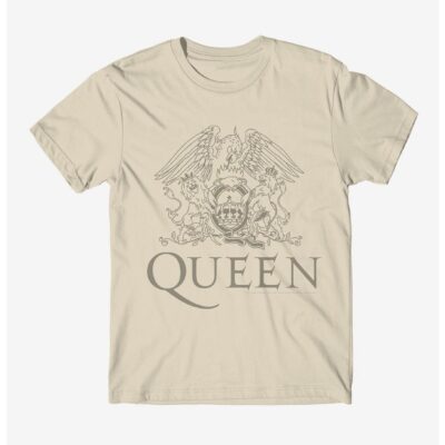 Queen Logo Boyfriend Fit Girls T-Shirt