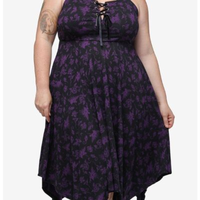 Thorn & Fable Fairy Flower Hanky Hem Dress Plus Size