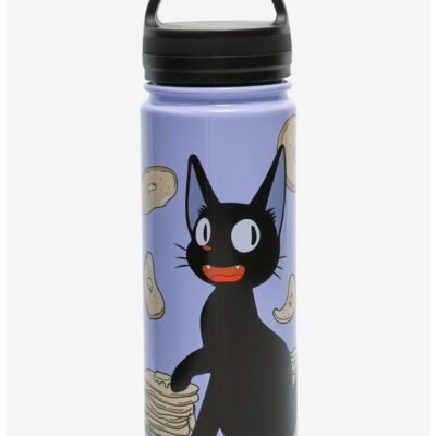 Studio Ghibli Kiki’s Delivery Service Purple Water Bottle