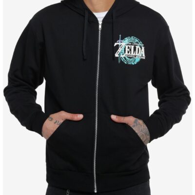 The Legend Of Zelda Tears Of The Kingdom Zip-Up Hoodie