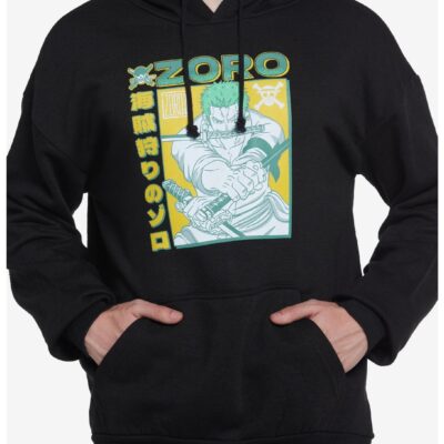 One Piece Zoro Jolly Roger Hoodie