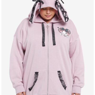 My Melody Lolita Lace 3D Ear Girls Hoodie Plus Size