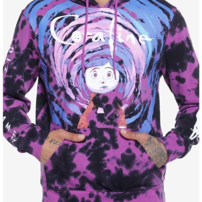 Coraline Tunnel Tie-Dye Hoodie