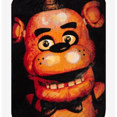 Five Nights At Freddy’s Freddy Fazbear Throw Blanket