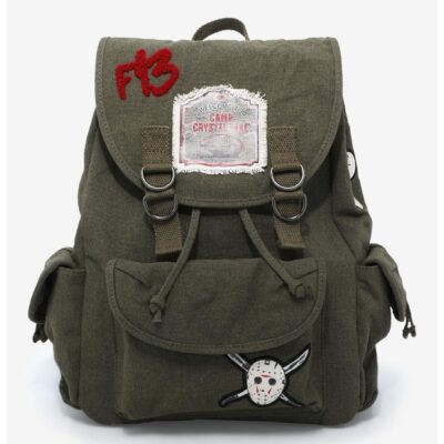 Friday The 13th Patch Slouch Backpack