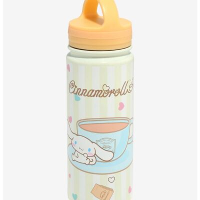 Cinnamoroll Stripe Metal Water Bottle