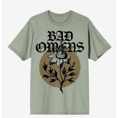 Bad Omens Sword Flower T-Shirt