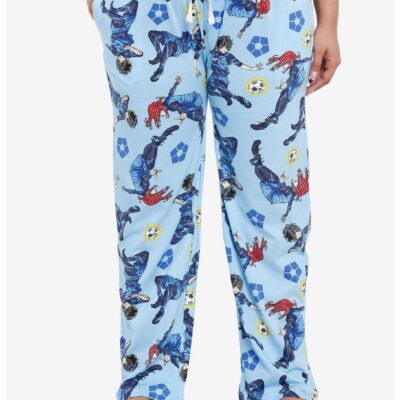 Blue Lock Character Girls Pajama Pants Plus Size