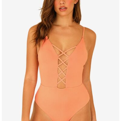 Dippin’ Daisy’s Bliss Swim One Piece Lotus Orange