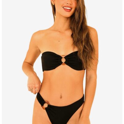 Dippin’ Daisy’s Haven Swim Bottom Black