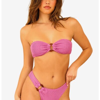 Dippin’ Daisy’s Lotus Swim Top Rhapsody Purple