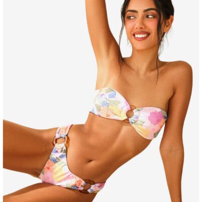 Dippin’ Daisy’s North Shore Swim Bottom Zen Garden Floral