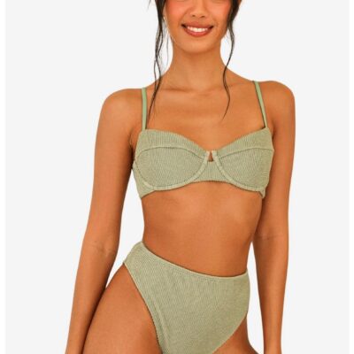 Dippin’ Daisy’s Seashore Swim Bottom Retreat Olive