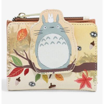 Studio Ghibli My Neighbor Totoro Fall Leaves Wallet