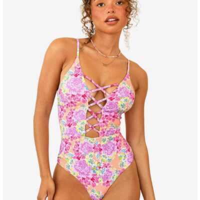 Dippin’ Daisy’s Bliss Swim One Piece Garden Gables Floral