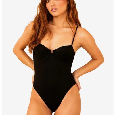 Dippin’ Daisy’s Salt Water Swim One Piece Black