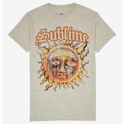 Sublime Sun Logo Boyfriend Fit Girls T-Shirt