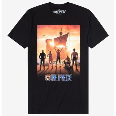 One Piece Group Live Action Poster T-Shirt