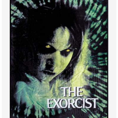 The Exorcist Regan Tie-Dye Throw Blanket