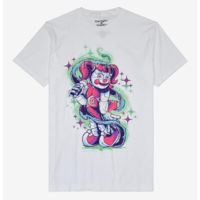 Five Nights At Freddy’s Circus Baby UV Reactive T-Shirt