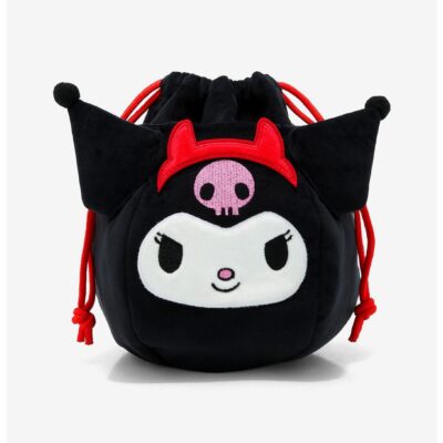 Kuromi Devil Drawstring Makeup Bag