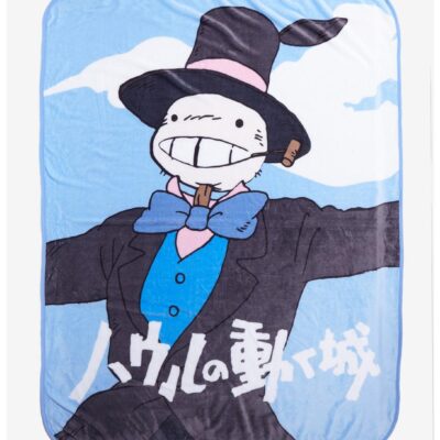 Studio Ghibli Howl’s Moving Castle Turnip-Head Throw Blanket