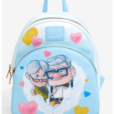 Loungefly Disney Pixar Up Carl & Ellie Hearts Mini Backpack