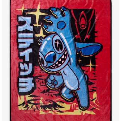 Disney Lilo & Stitch Space Stitch Throw Blanket