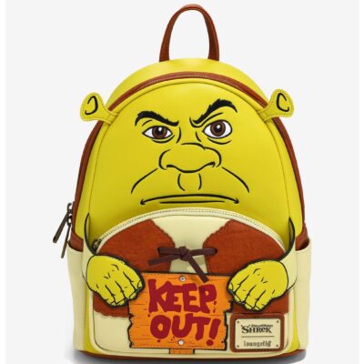 Loungefly Shrek Keep Out Mini Backpack