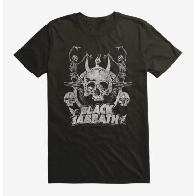 Black Sabbath Dancing Skeletons T-Shirt