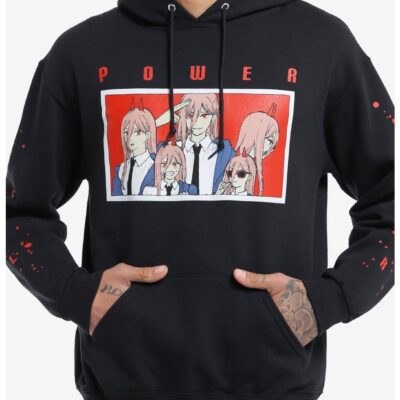 Chainsaw Man Power Collage Hoodie