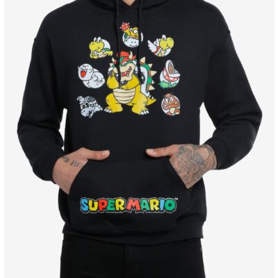 Super Mario Bowser & Henchmen Hoodie