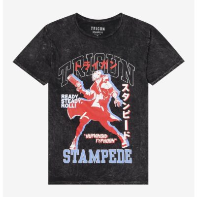 Trigun Stampede Vash Dark Wash T-Shirt