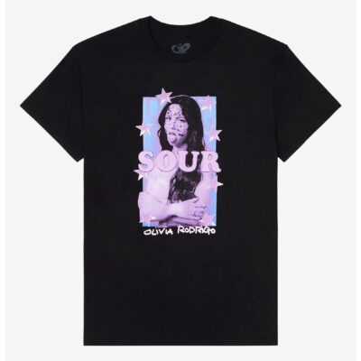 Olivia Rodrigo Sour Panel Portrait T-Shirt