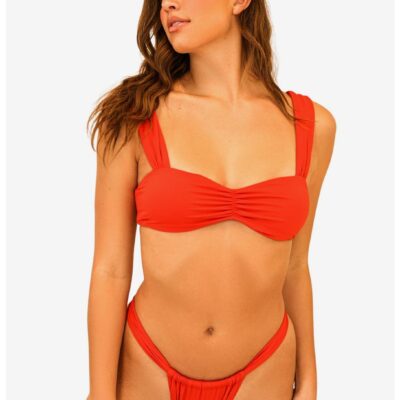 Dippin’ Daisy’s Eternal Swim Top Poppy Red