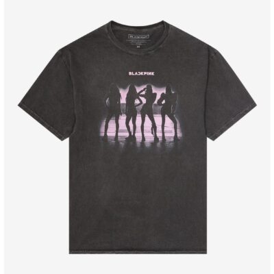 BLACKPINK Silhouette Dark Wash T-Shirt