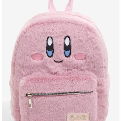 Kirby Fuzzy Mini Backpack