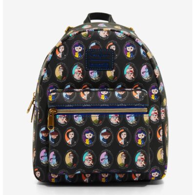 Loungefly Coraline Split Cameo Mini Backpack