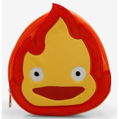 Studio Ghibli Howl’s Moving Castle Calcifer Makeup Bag