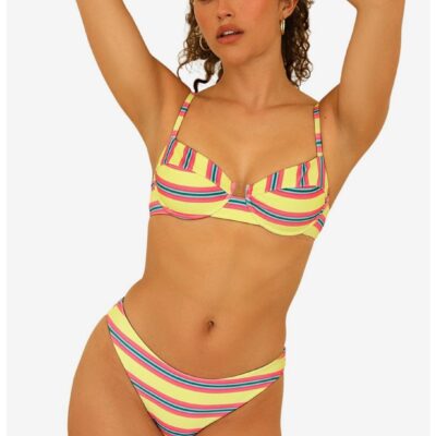 Dippin’ Daisy’s Nocturnal Swim Bottom Y2K Stripe