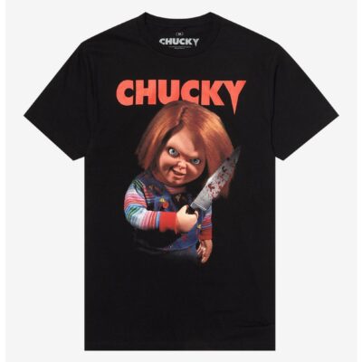 Child’s Play Chucky Bloody Knife T-Shirt