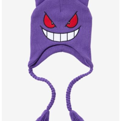 Pokemon Gengar 3D Ears Tassel Beanie