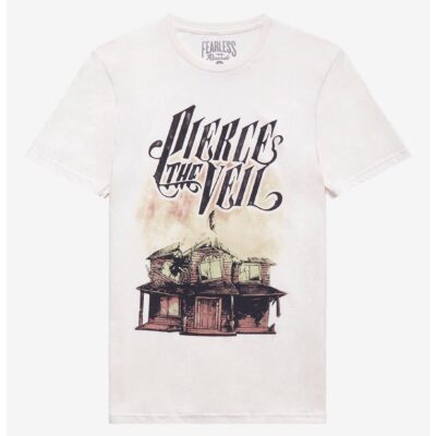 Pierce The Veil Collide With The Sky Boyfriend Fit Girls T-Shirt