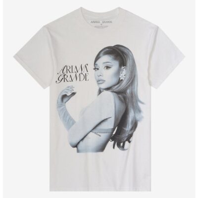 Ariana Grande Positions Portrait Boyfriend Fit Girls T-Shirt