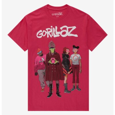 Gorillaz Cracker Island Boyfriend Fit Girls T-Shirt