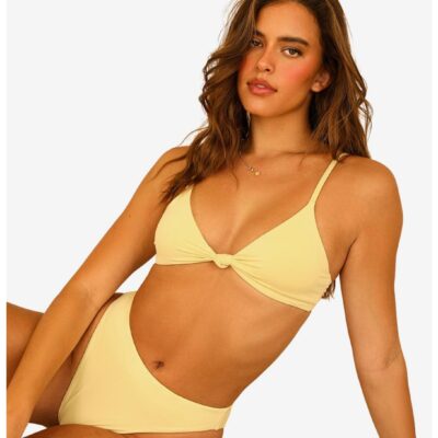 Dippin’ Daisy’s Zen Swim Top Pale Yellow