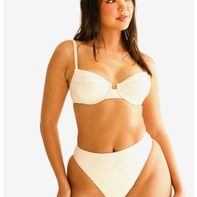 Dippin’ Daisy’s Gigi Swim Top Dove White